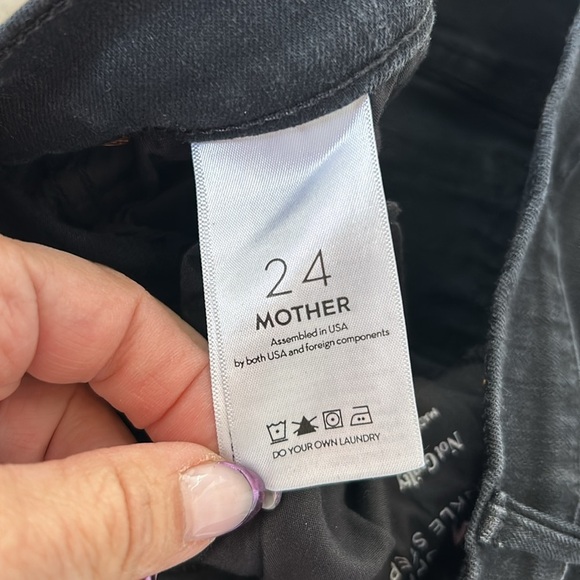 Mother The Stunner Zip Ankle Step Fray Not Guilty - Picture 10 of 12